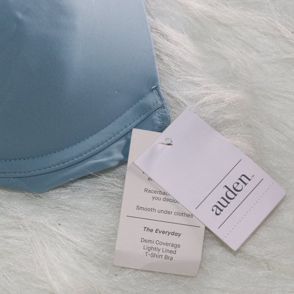 Auden "The Everyday" Reflecting Aqua Blue Bra - 32D - Picture 2 of 8